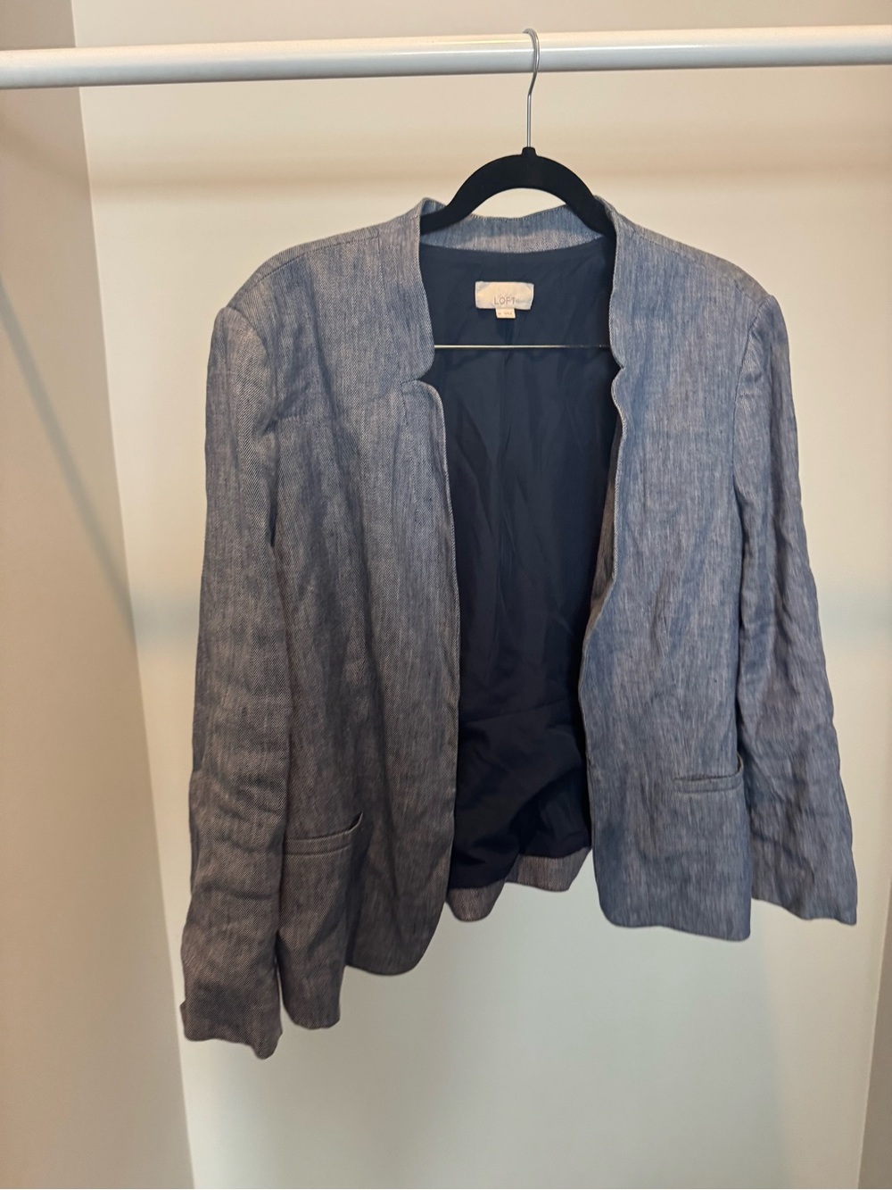 LOFT Lightweight Chambray Jacket
